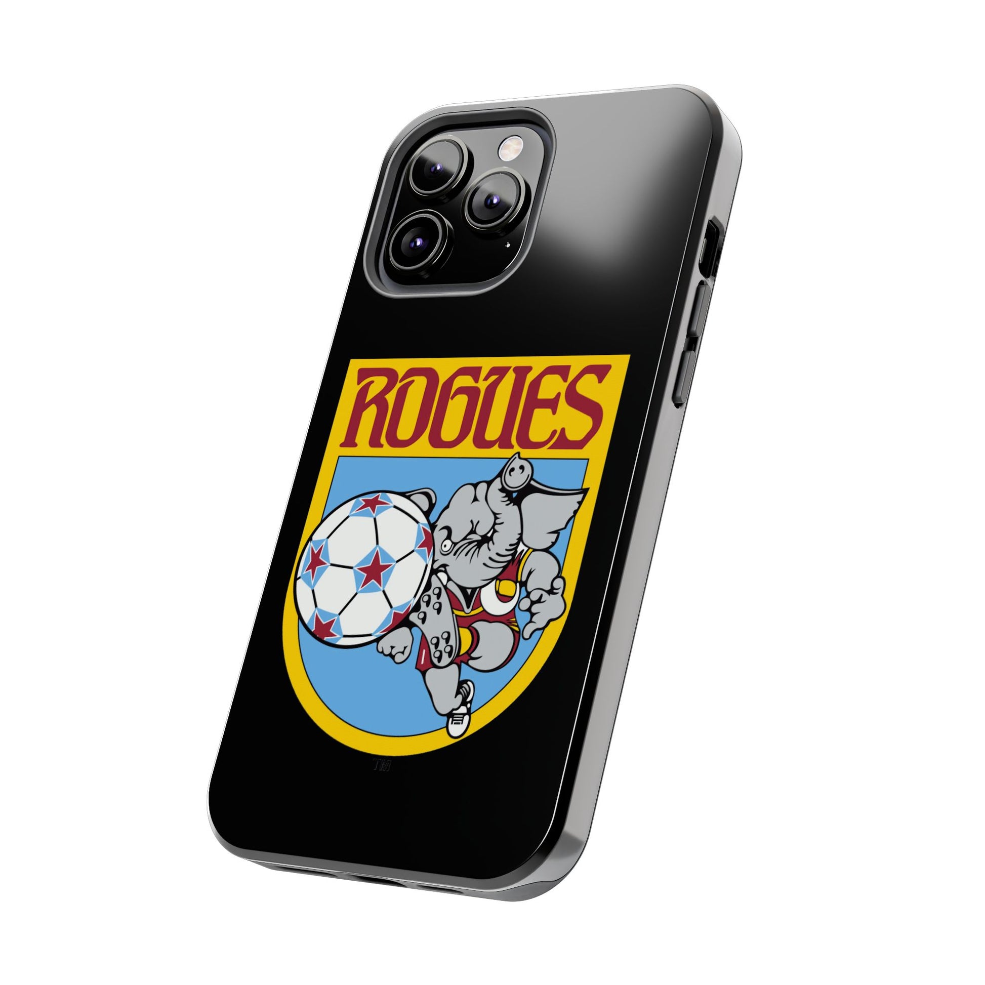 Memphis Rogues Vintage Soccer Team Logo Tough Phone Case - Old School Male 