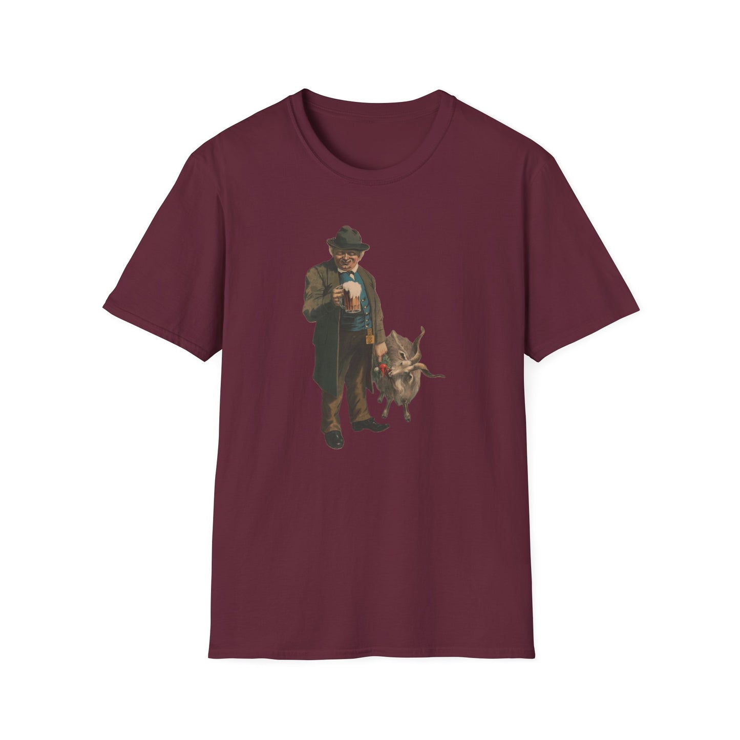 Old Man and Goat Beer Adventure Graphic Tee