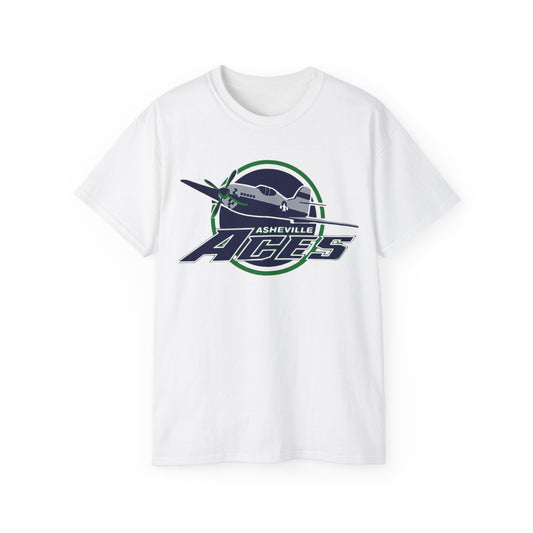 Asheville Aces Unisex Ultra Cotton Tee - Old School Male 