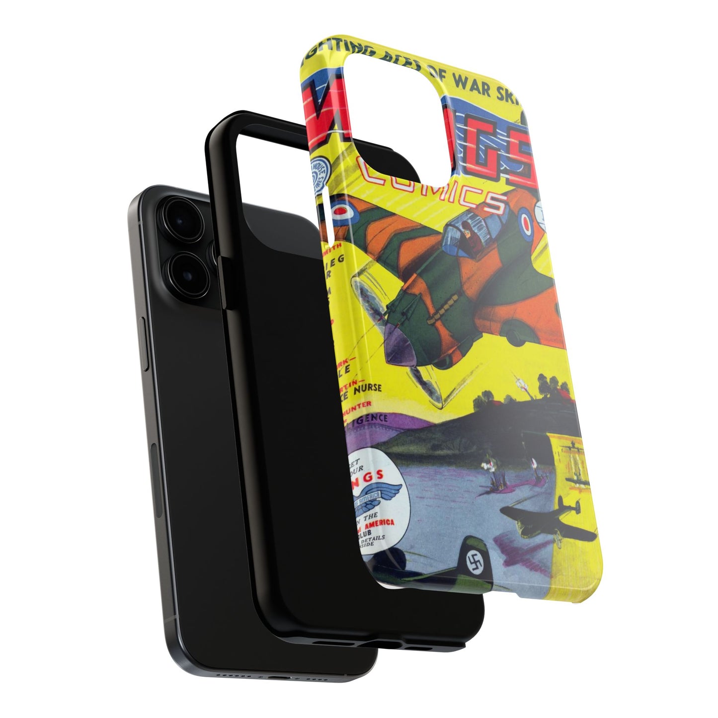 Vintage Comic Book Art Tough Phone Cases