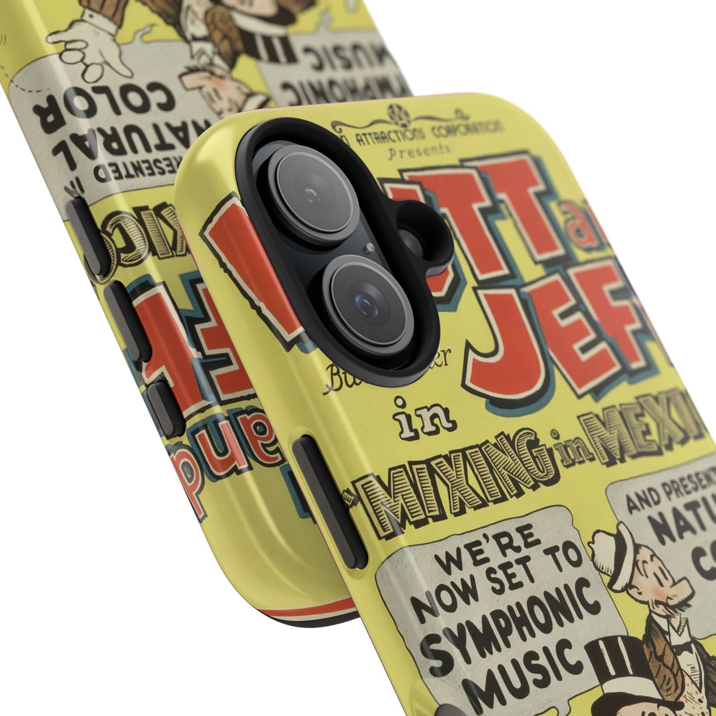 Durable Mutt and Jeff Phone Protection Cases