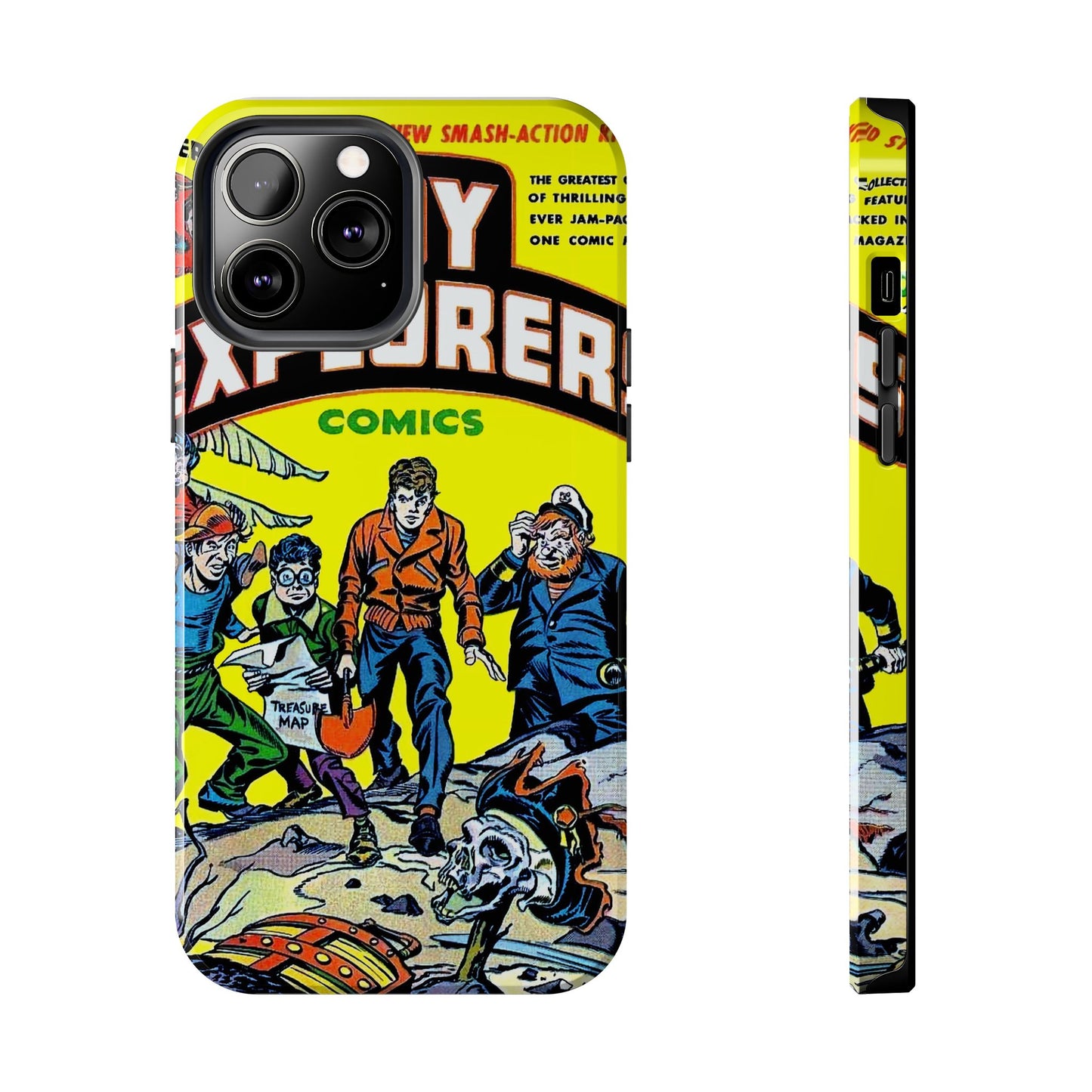 Vintage Comic Book Cover Rugged Phone Cases - Old School Male 