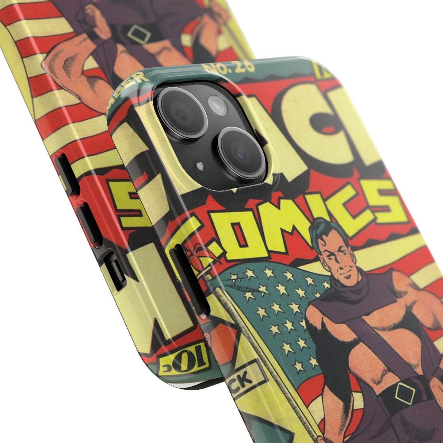 Vintage Comic Book Style Phone Case