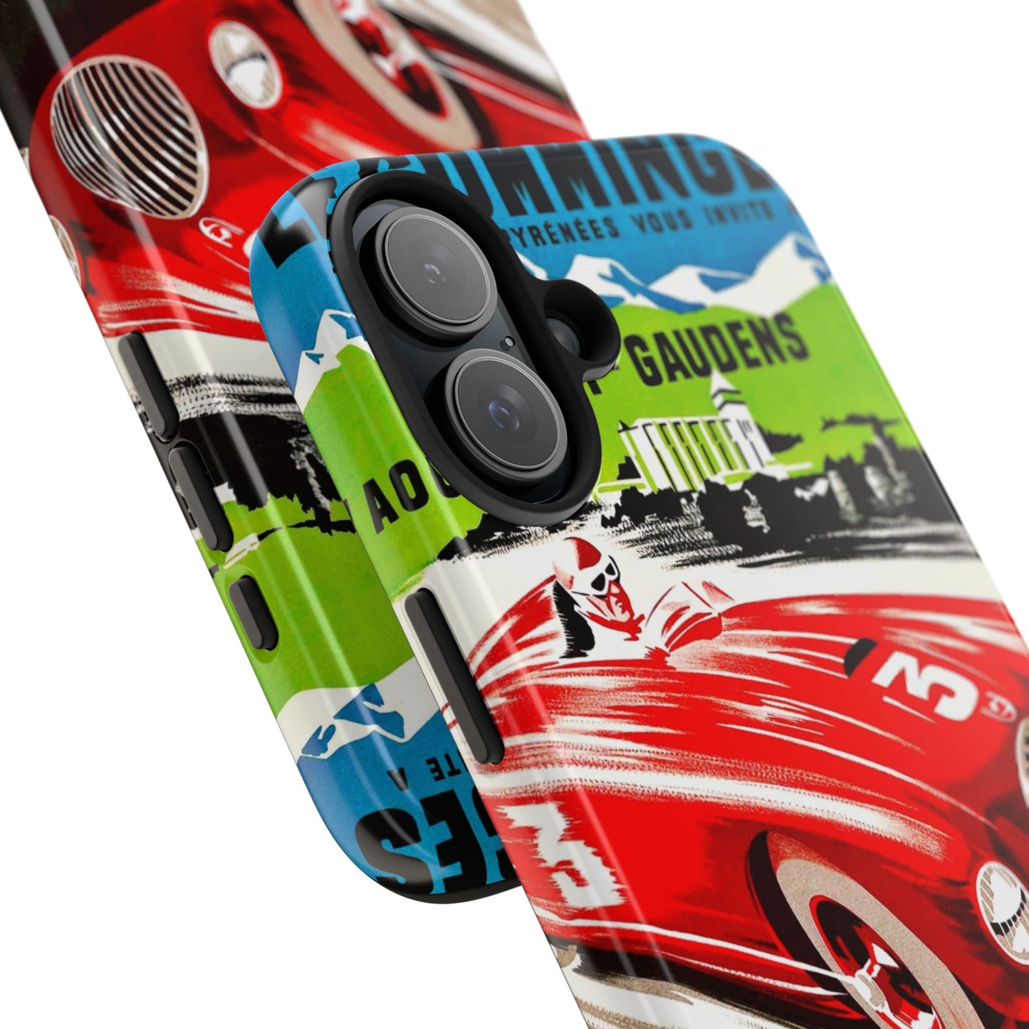 Vintage Racing Tough Phone Cases