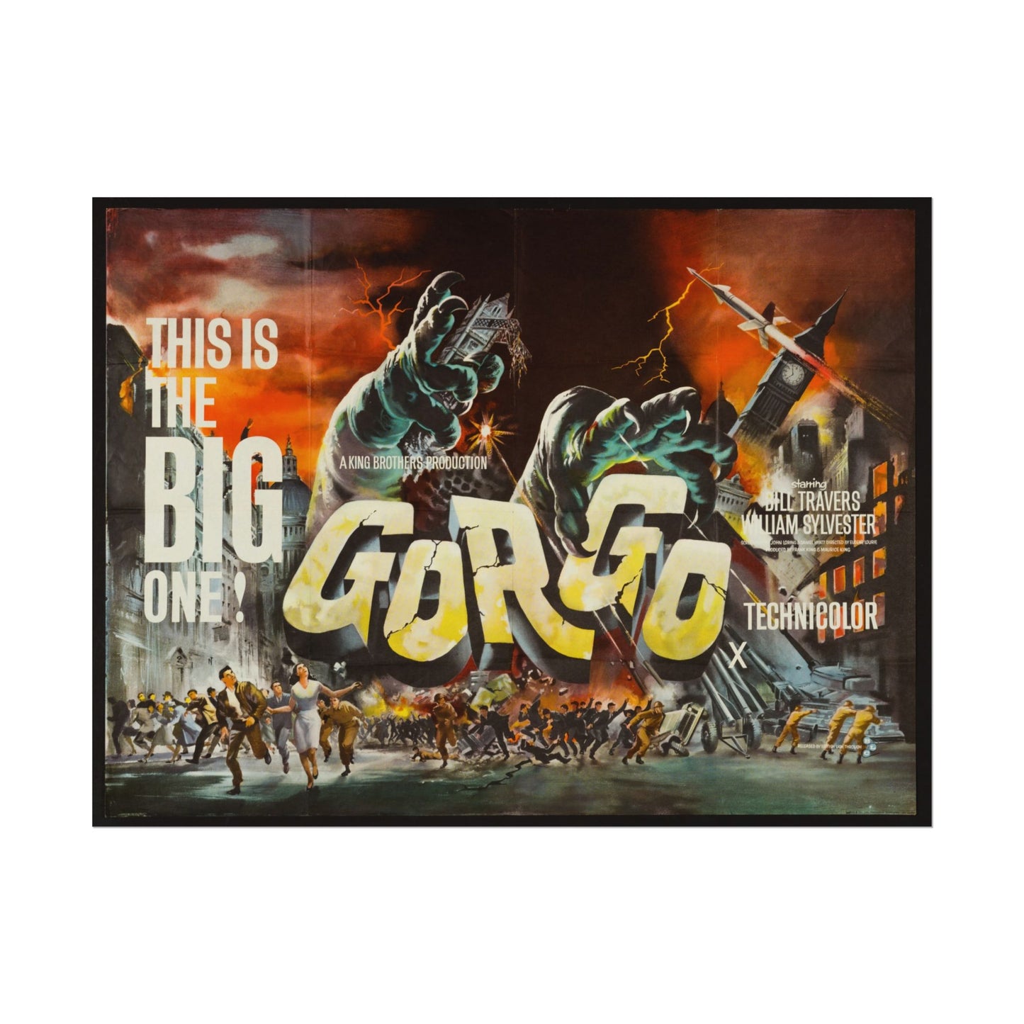 Poster Print - Gorgo Classic Film Poster