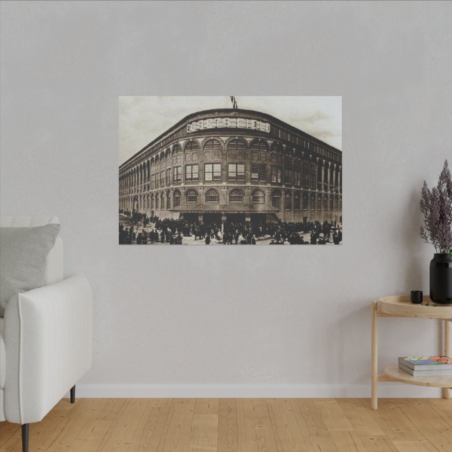 Nostalgic Ebbets Field Canvas Art Print