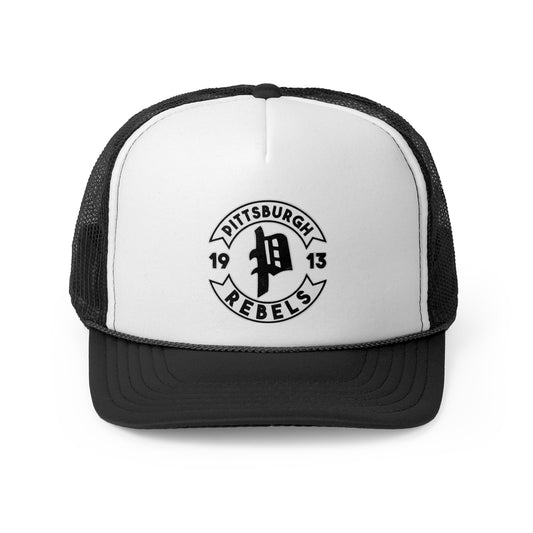 Pittsburgh Rebels of the Federal League Trucker Hat - Old School Male 