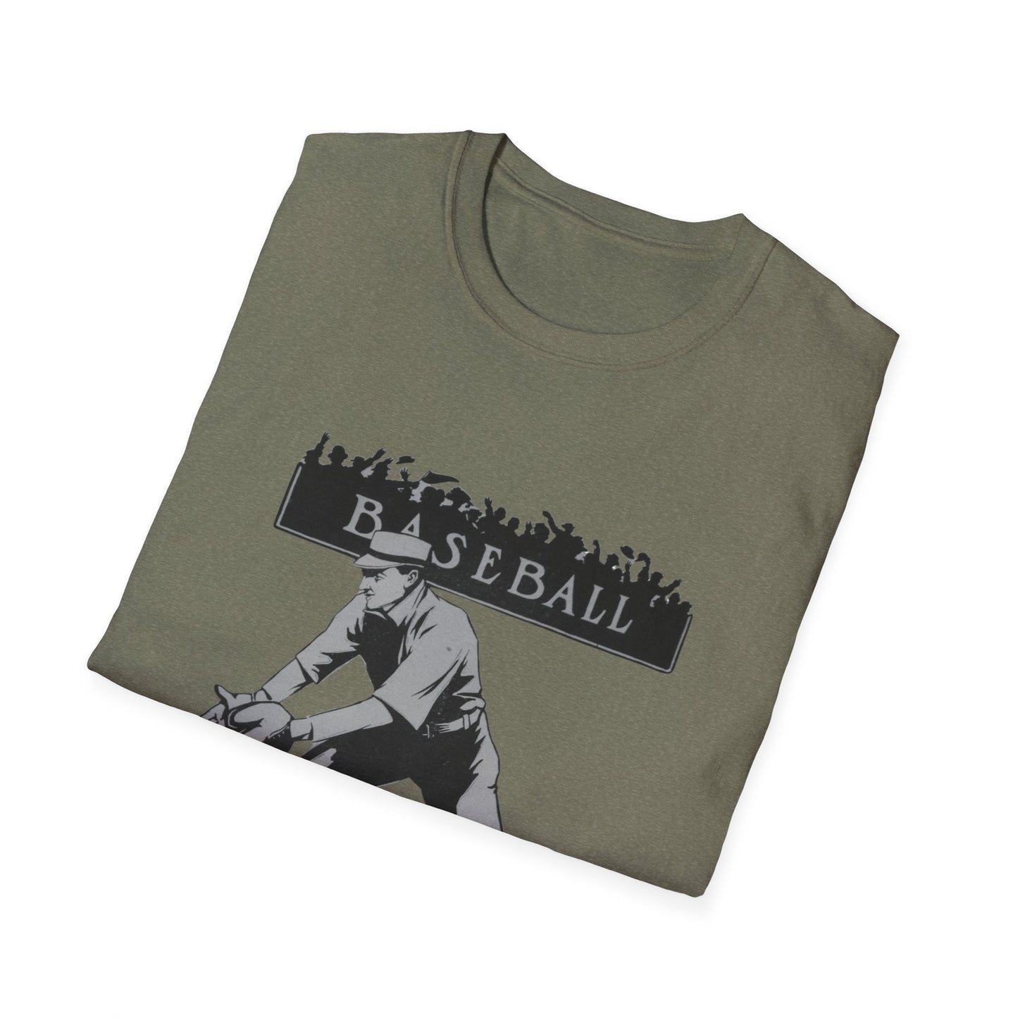 Vintage Baseball T-Shirt - Softstyle Unisex Tee with Retro Vibes and Classic Fit