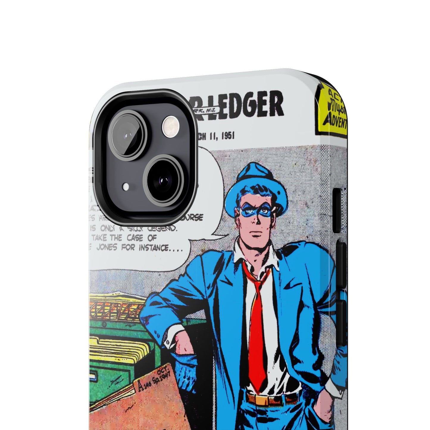 Vintage Spirit Comic Cover Durable Phone Cases - Old School Male 