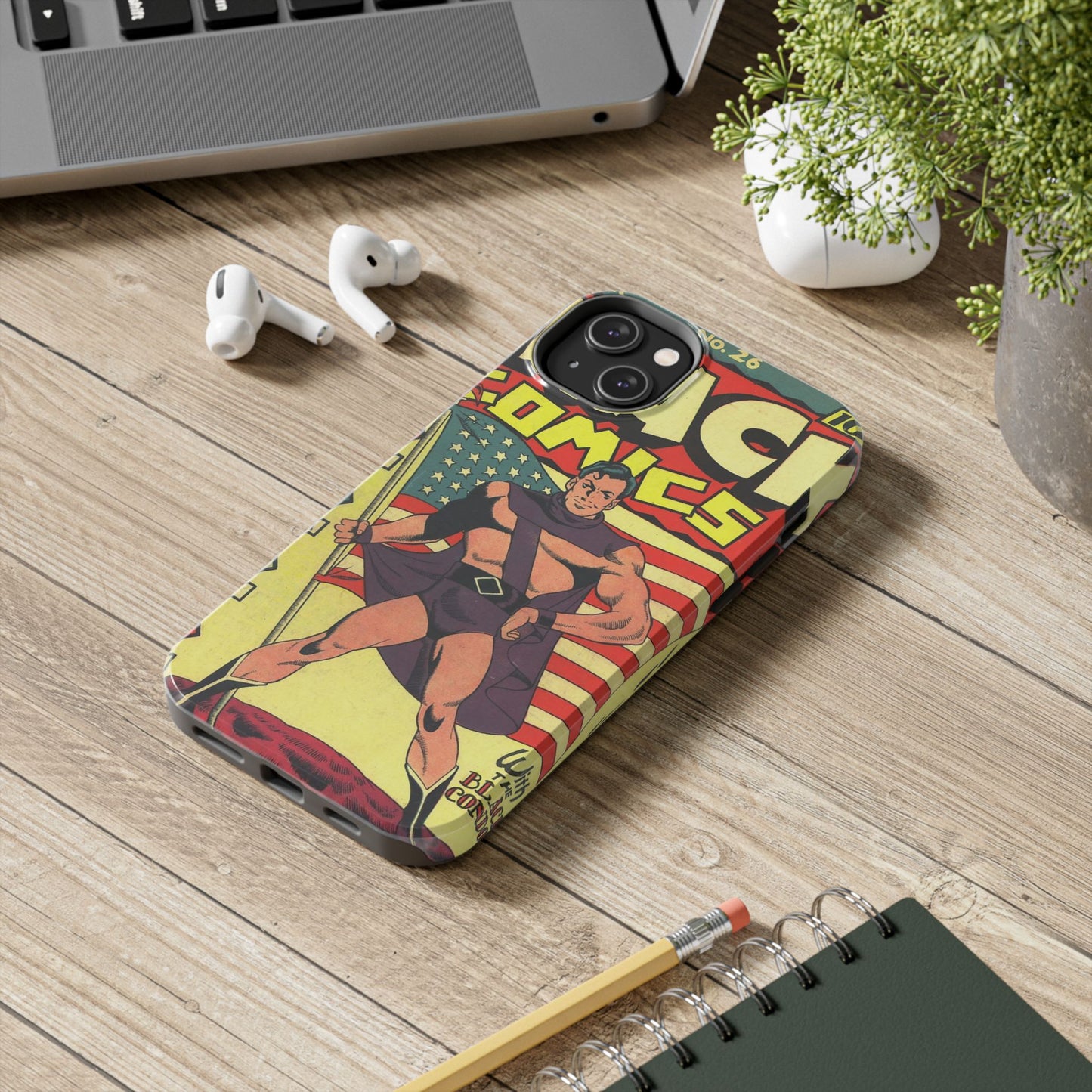 Vintage Comic Book Style Phone Case