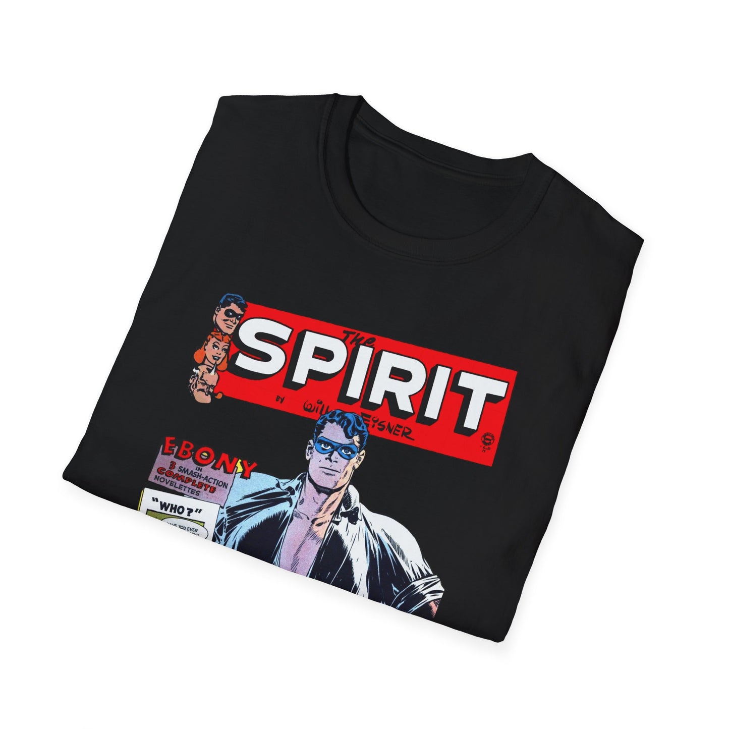 Vintage Comic Character T-Shirt - The Spirit Tee for Retro Fans and Collectors