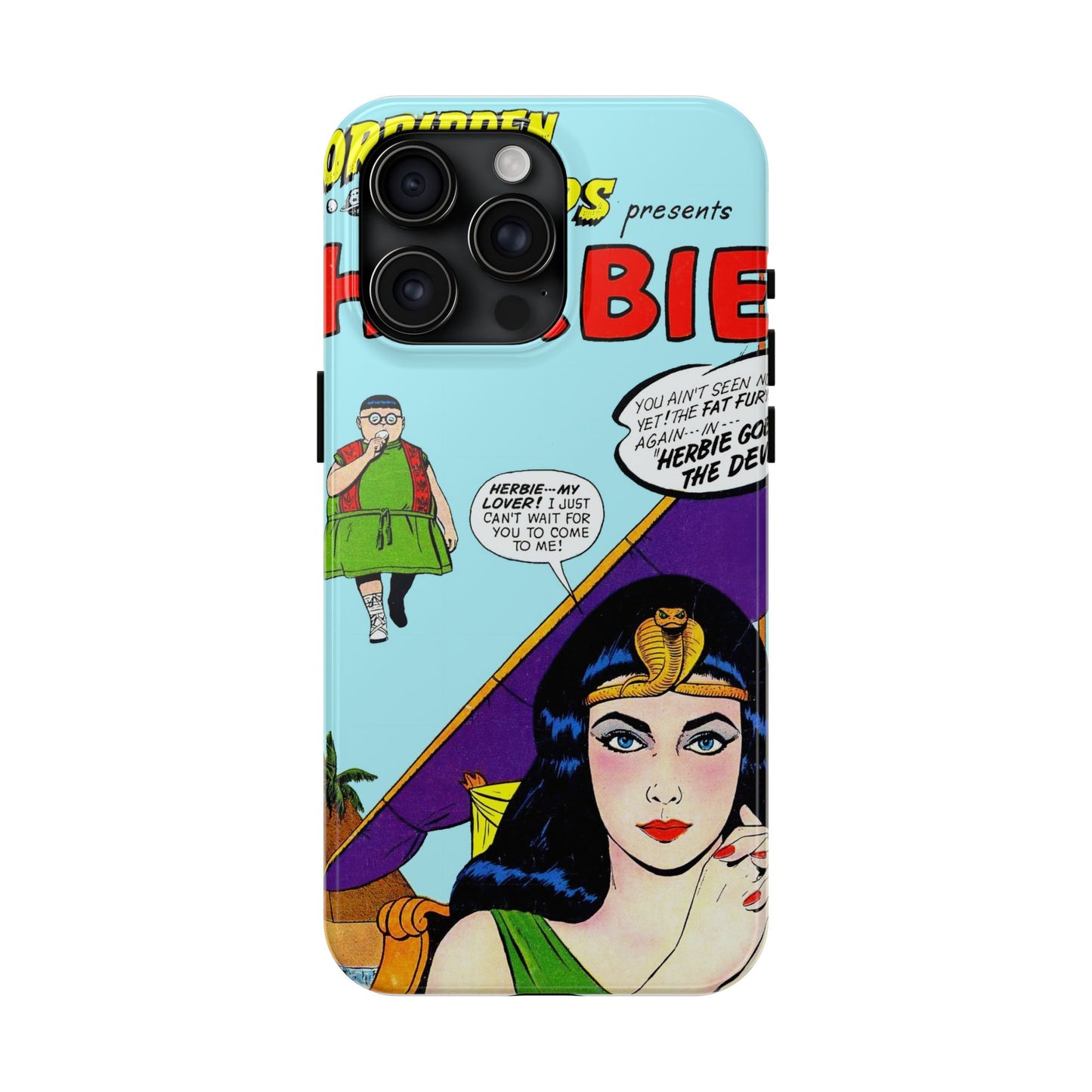 Vintage Forbidden Worlds Comic Art Phone Case - Old School Male 