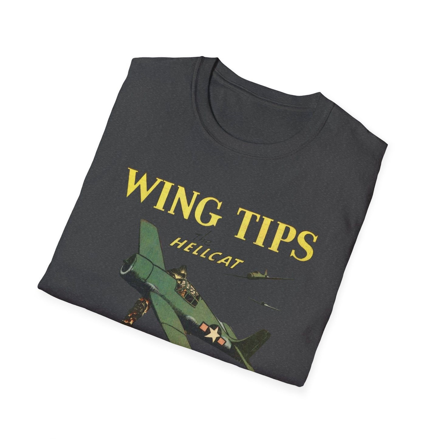 Vintage Aviation T-Shirt - Retro Hellcat Plane Design for Aviation Enthusiasts