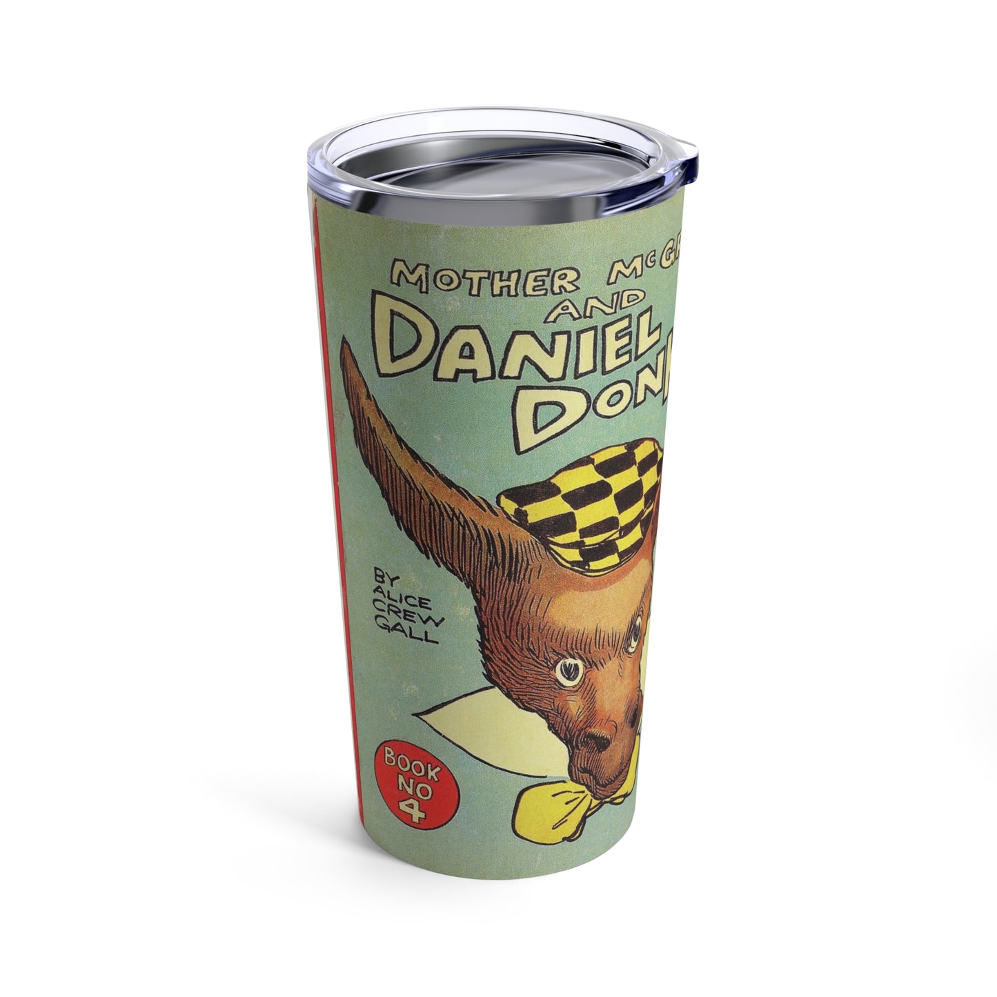 Daniel Donkey Retro-Themed 20oz Insulated Tumbler for Kids