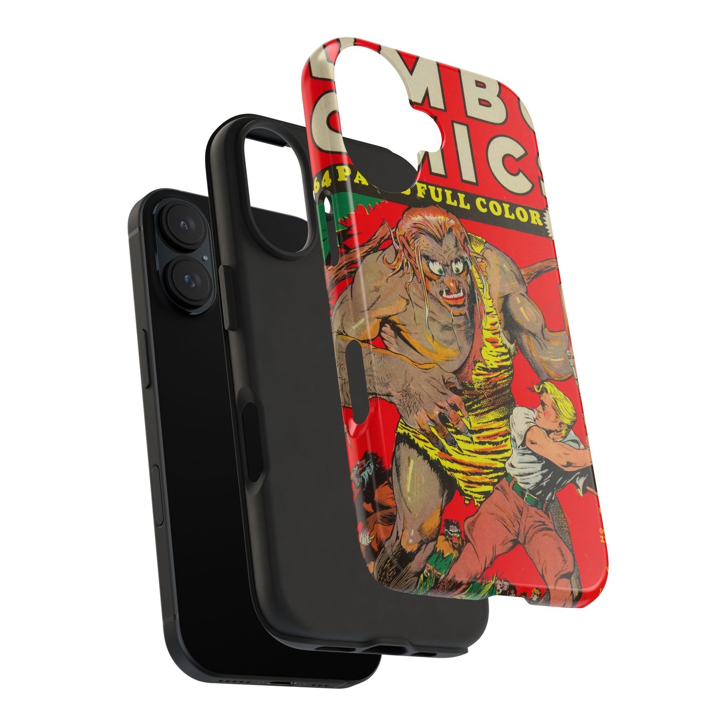 Vintage-Inspired Comic Book Tough Phone Cases