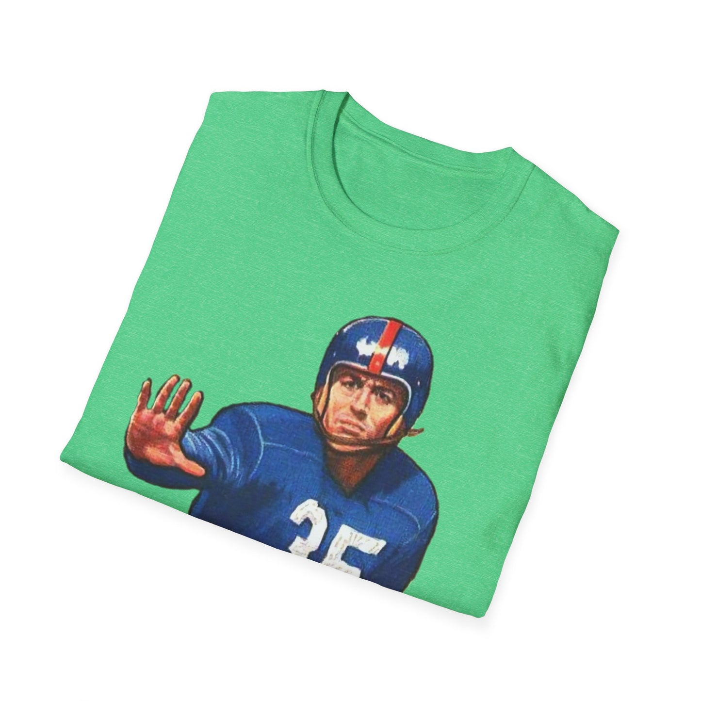 Retro Gene Roberts Football Star Unisex Softstyle Tee