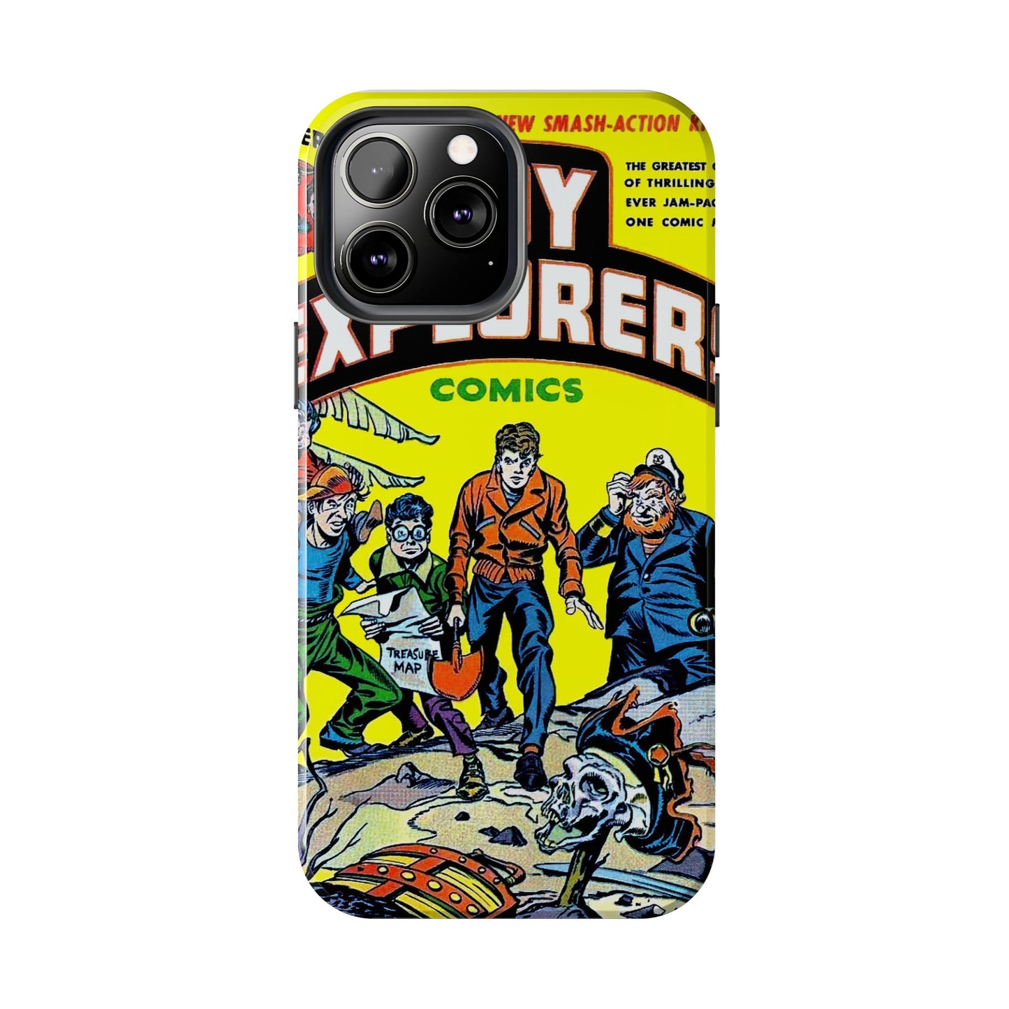 Vintage Comic Book Cover Rugged Phone Cases - Old School Male 