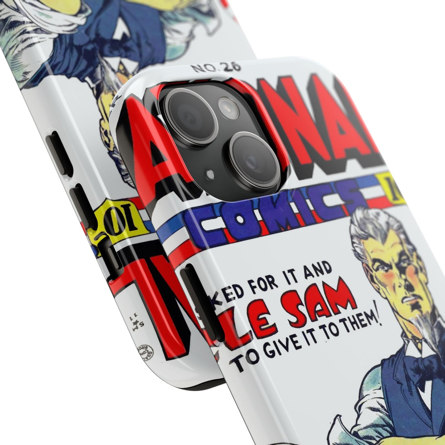 Vintage Comic Art Durable Phone Cases