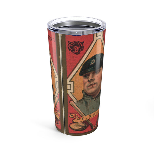 Retro Detroit Tigers 20oz Insulated Tumbler - Old School Male 