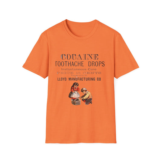 Vintage Toothache Ad T-Shirt | Retro Classic Design, 100% Cotton, Perfect for Halloween & Everyday Wear