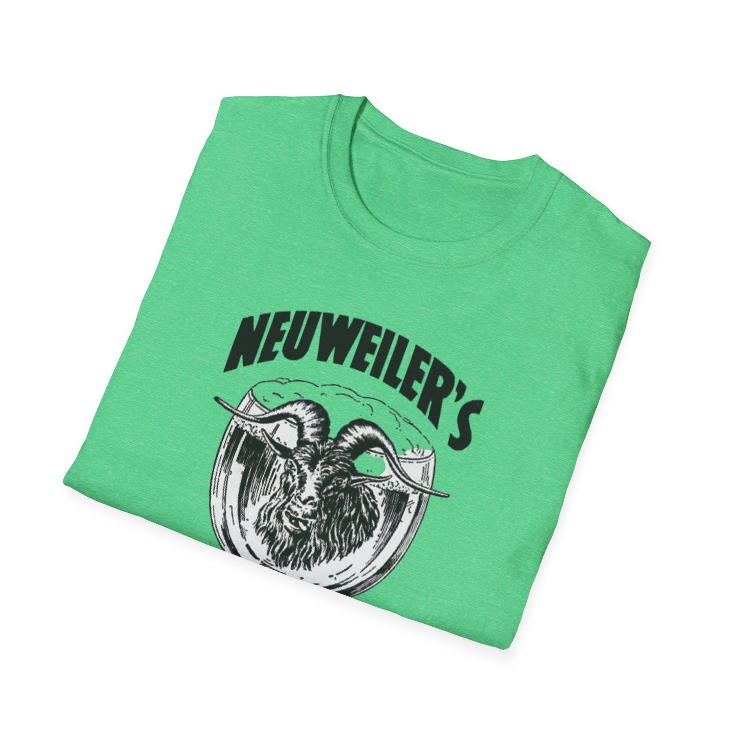 Sip Back and Relax: Vintage Neuweiler's 100% Cotton Bock Beer T-Shirt for Ultimate Chill Vibes