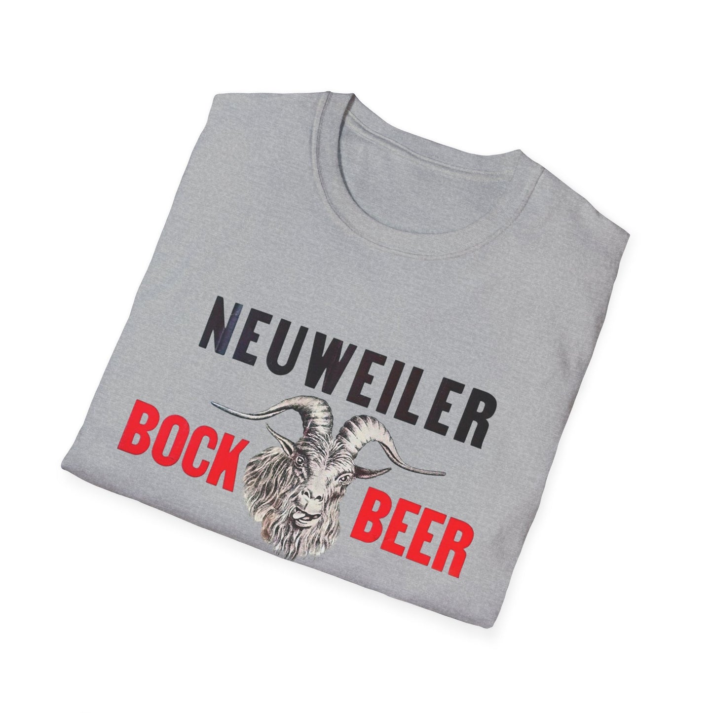 Neuweiler Bock Beer Softstyle Tee: Comfort, Cotton, and a Side of Chuckles!