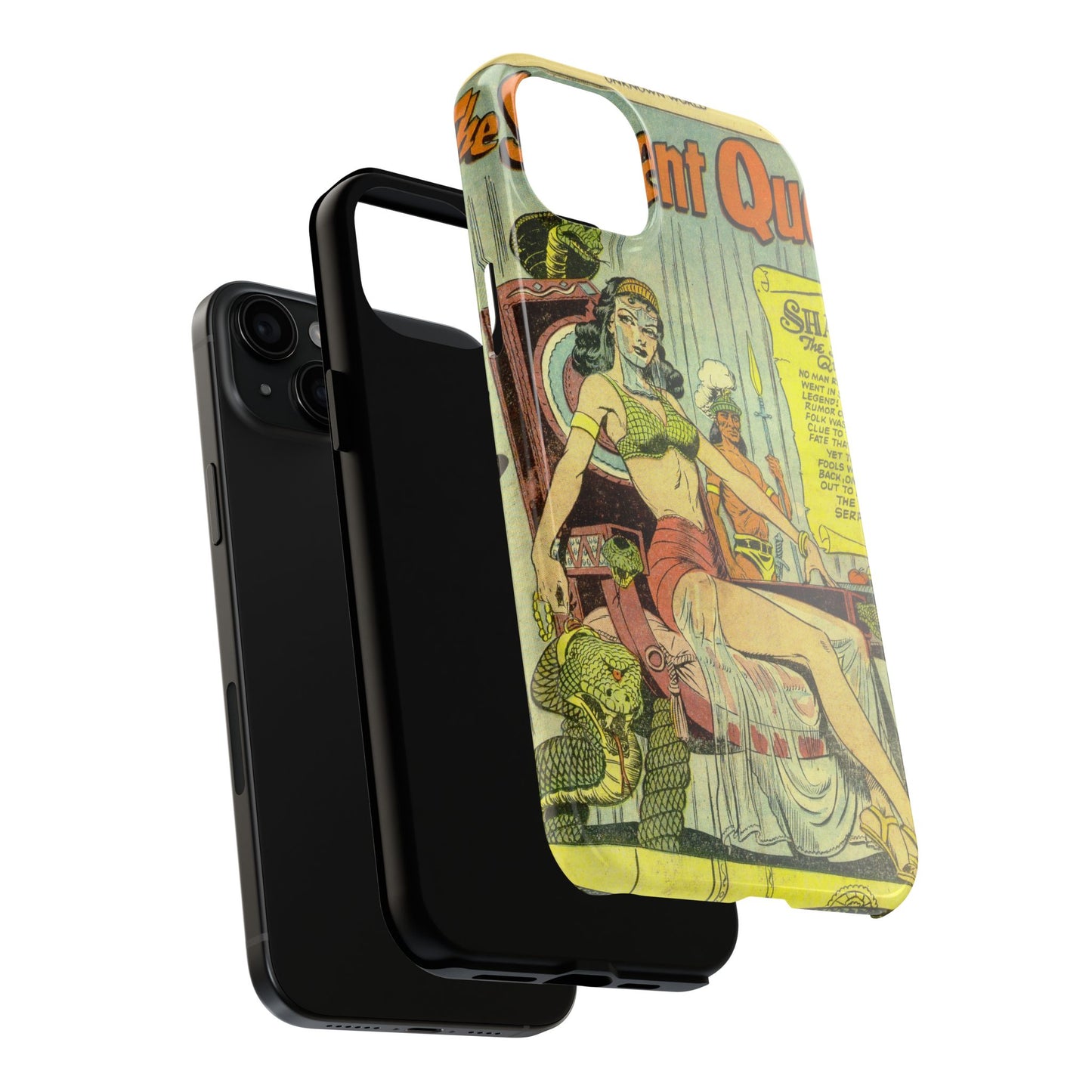 Vintage Serpent Queen Fantasy Comic Phone Case