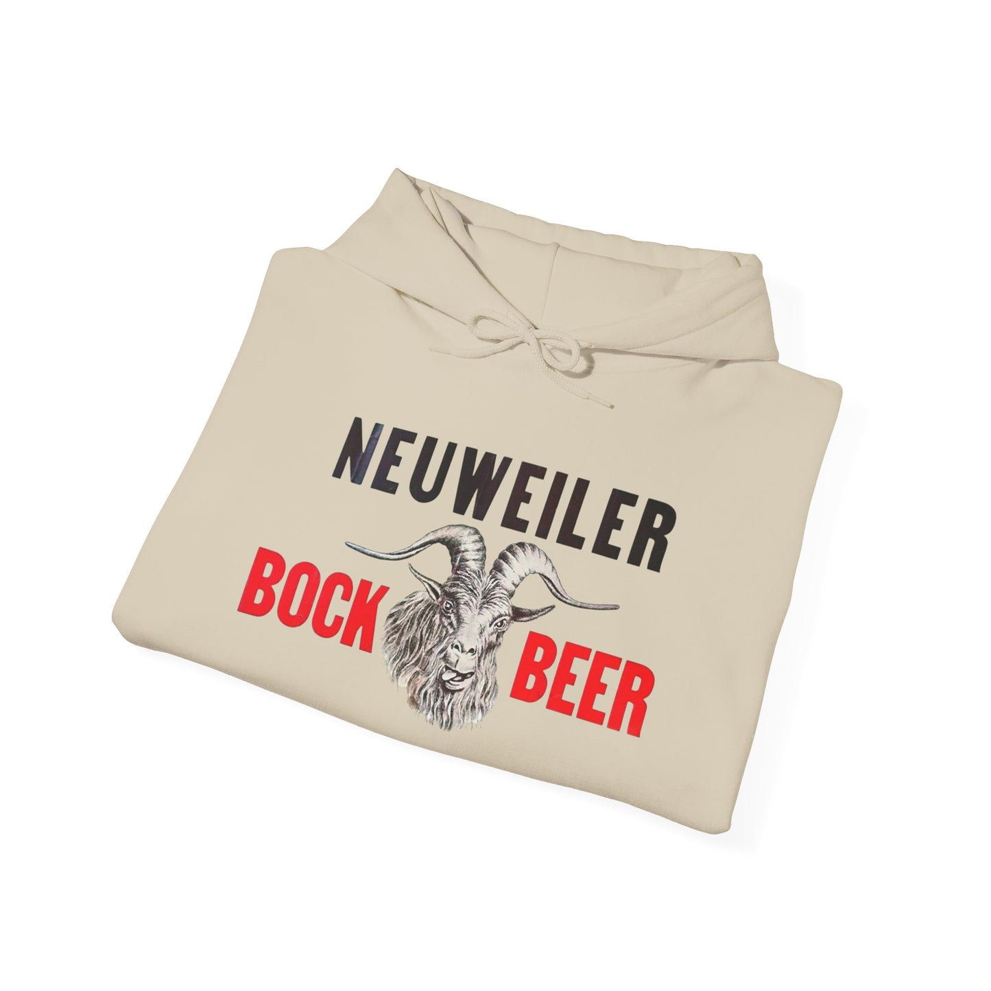 Neuweiler Bock Beer Hoodie - Cozy Unisex Sweatshirt with Kangaroo Pocket & Custom Prints