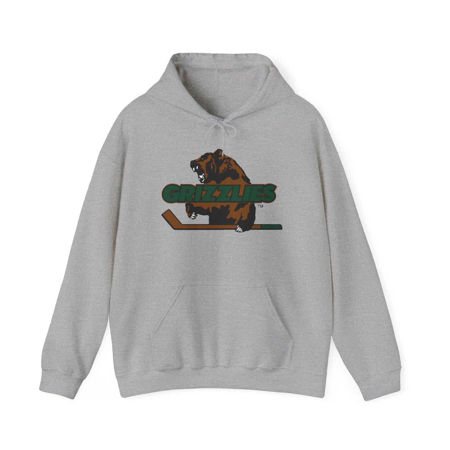 Utah Grizzlies Hockey Team Hoodie - Cozy, Customizable, With Kangaroo Pocket & Drawstring Hood