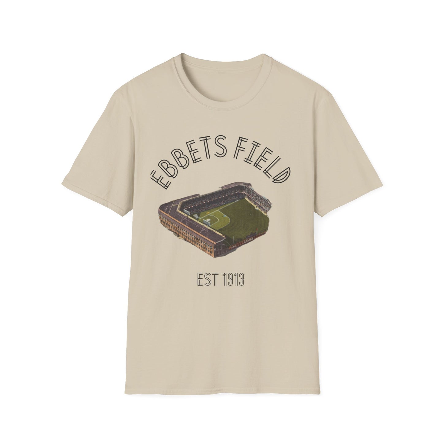 Classic Ebbets Field Retro Baseball Park Tee