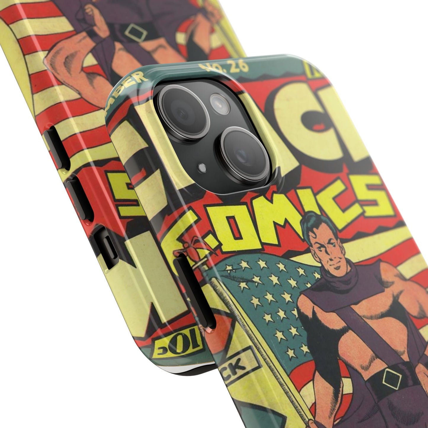 Vintage Comic Book Style Phone Case