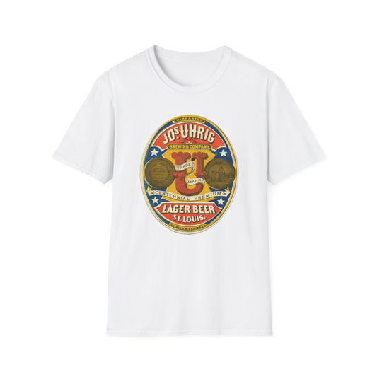 Vintage Brew Enthusiast Tee - Old School Male 