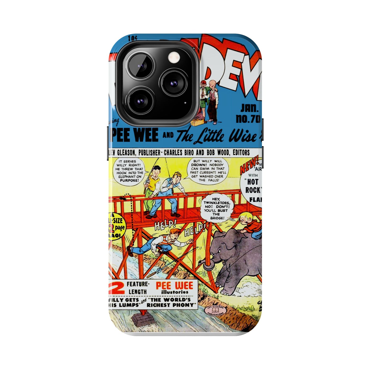 Vintage Comic Book Inspired Phone Case