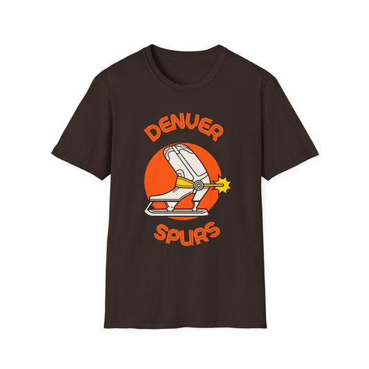 Denver Spurs Unisex Softstyle T-Shirt - Old School Male 