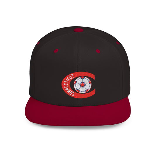 Retro Connecticut Centennials NASL Soccer Team Snapback Hat - Old School Male 