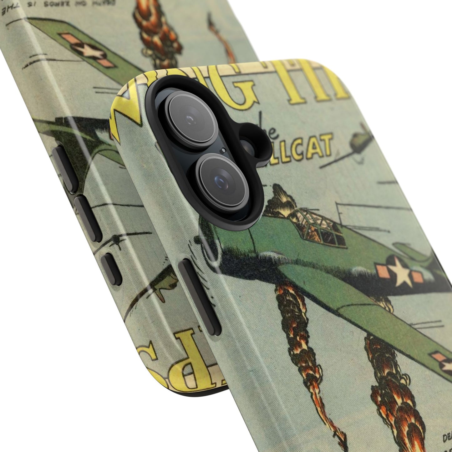 Retro Wings Comic Page Tough Phone Cases