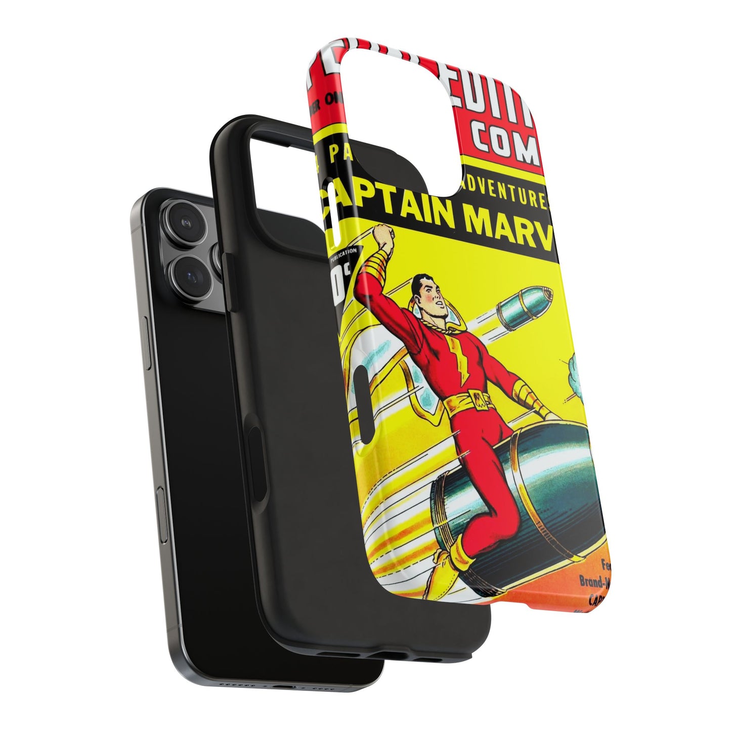 Vintage Captain Marvel Comic Tough Phone Cases