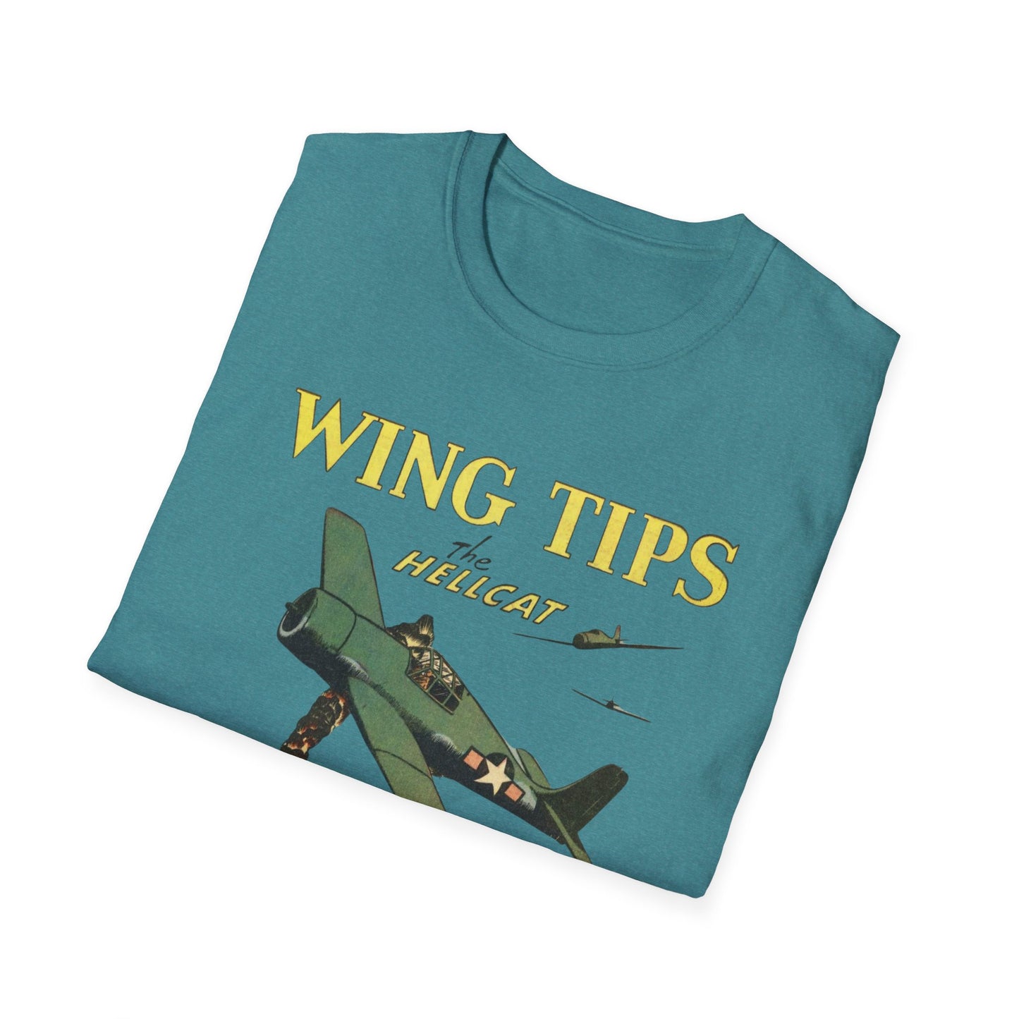 Vintage Aviation T-Shirt - Retro Hellcat Plane Design for Aviation Enthusiasts