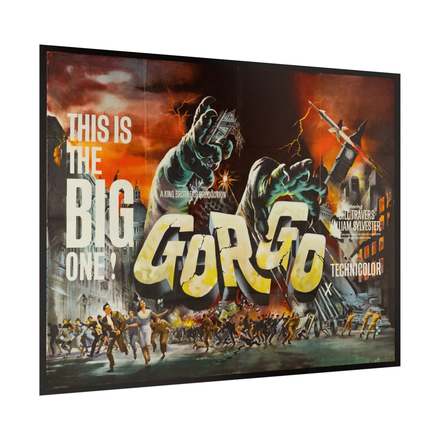 Poster Print - Gorgo Classic Film Poster