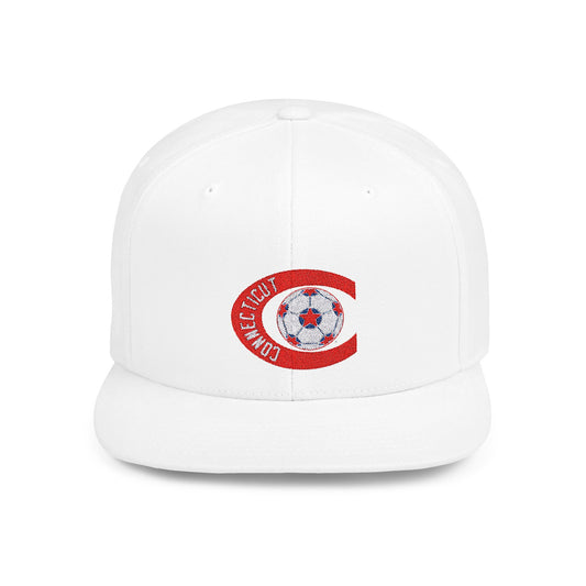 Retro Connecticut Centennials NASL Soccer Team Snapback Hat - Old School Male 