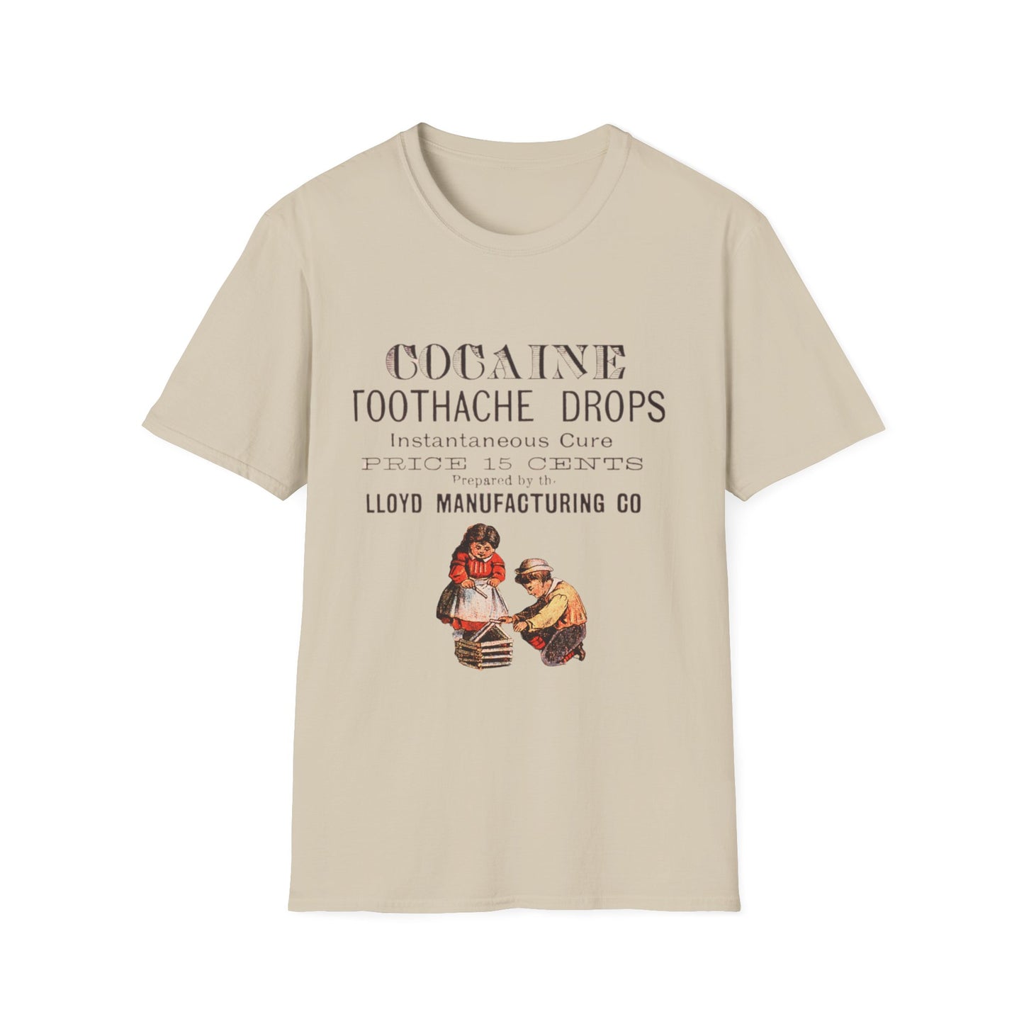 Vintage Toothache Ad T-Shirt | Retro Classic Design, 100% Cotton, Perfect for Halloween & Everyday Wear