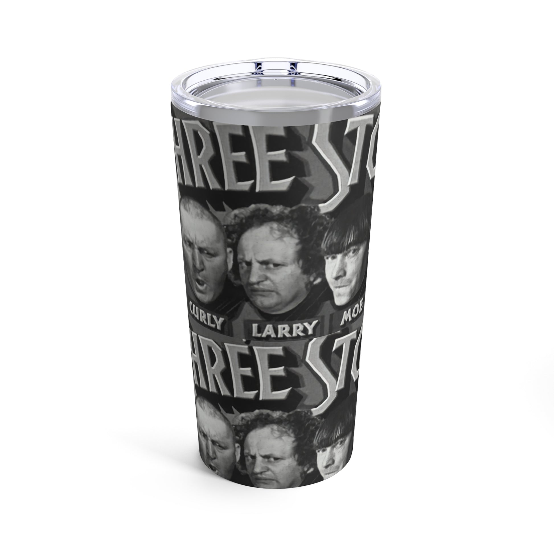 Three Stooges 20oz Insulated Stainless Steel Tumbler - Old School Male 