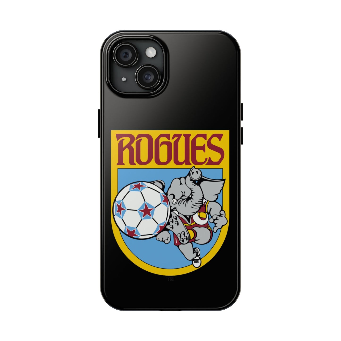 Memphis Rogues Vintage Soccer Team Logo Tough Phone Case - Old School Male 