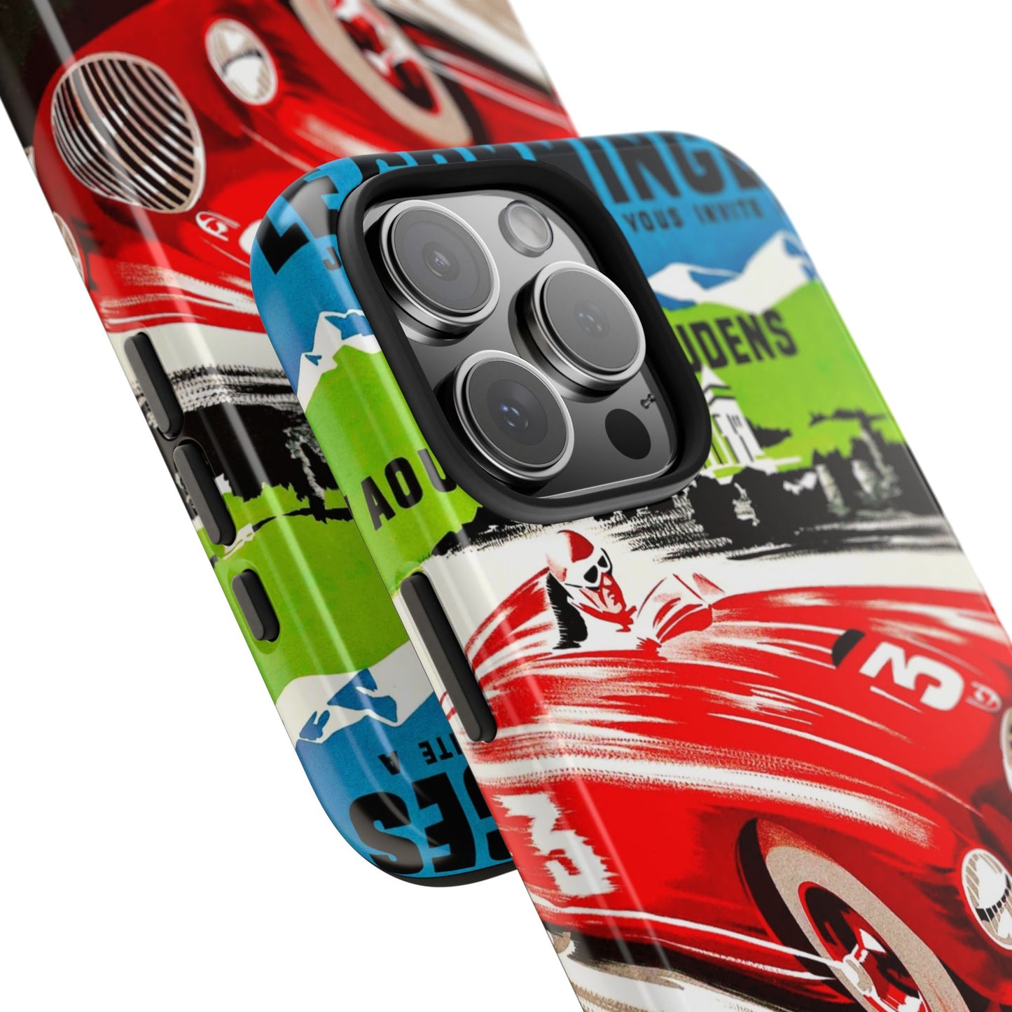 Vintage Racing Tough Phone Cases