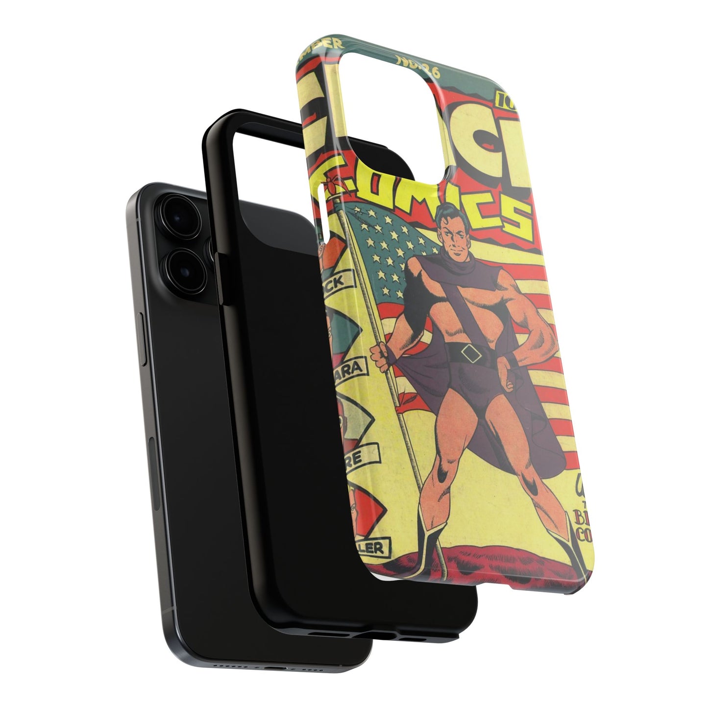 Vintage Comic Book Style Phone Case