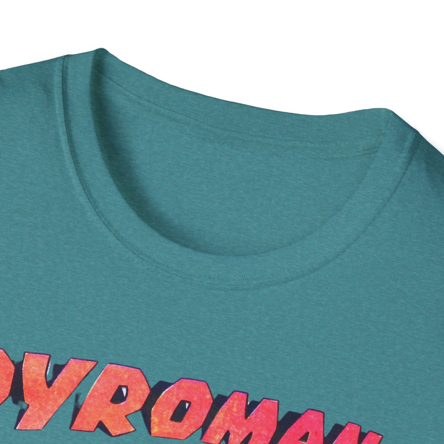 Retro Pyroman Comic Character T-Shirt - 100% Cotton, Classic Fit, Perfect for Comic Fans