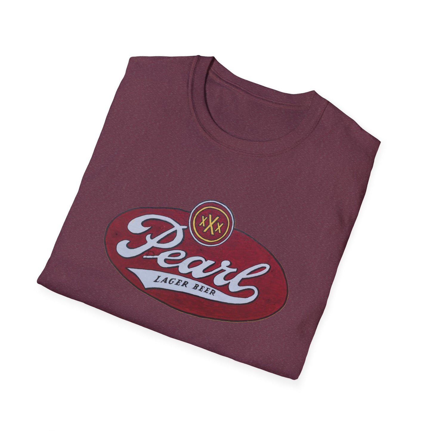 Vintage-Inspired Pearl Lager Unisex Soft Cotton Tee