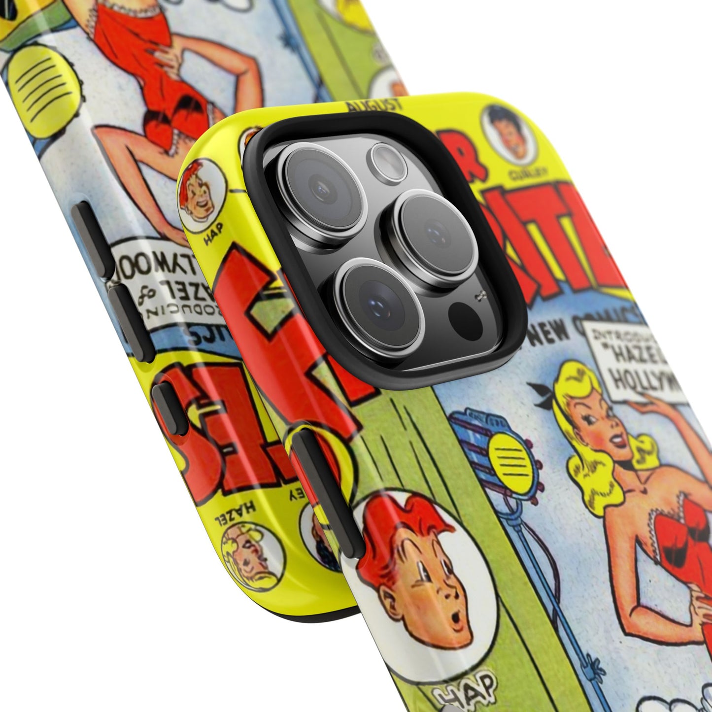 Vintage Comic Book Phone Case - Retro Art Design