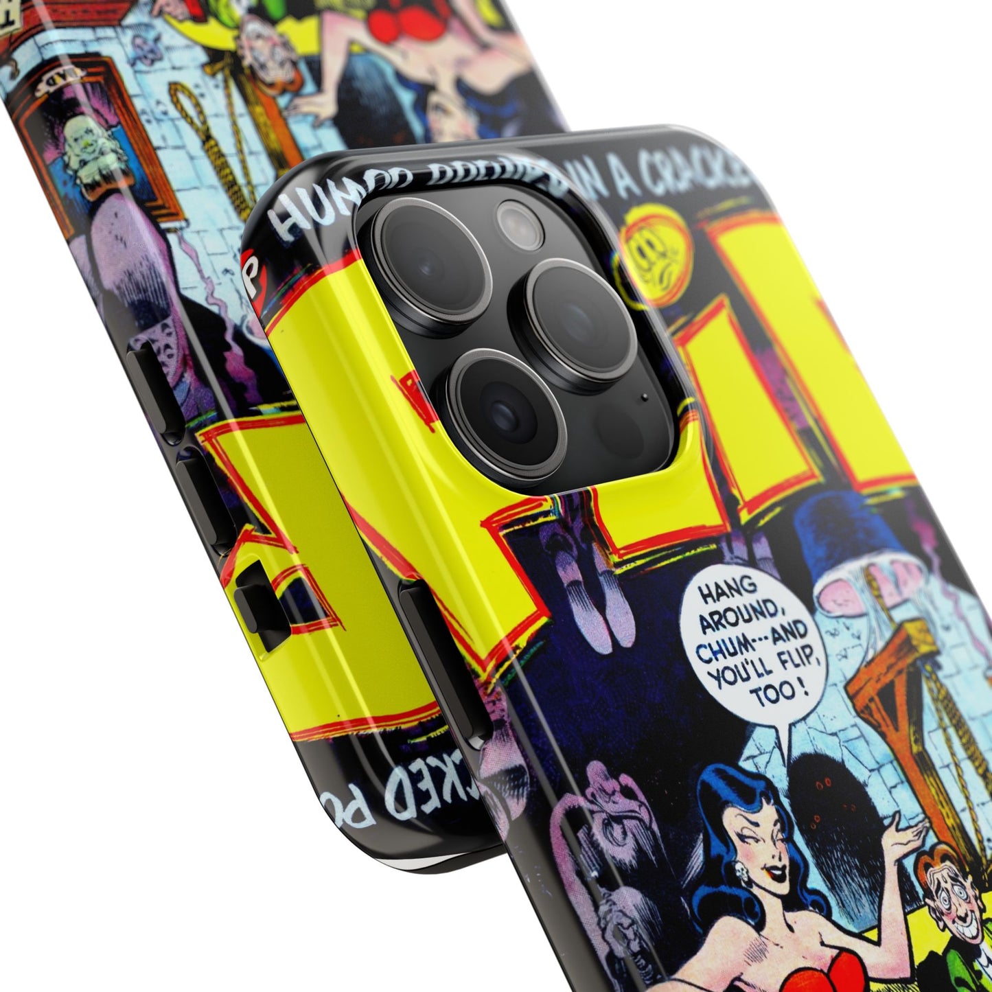 Vintage Comic Book Style Heavy-Duty Phone Cases