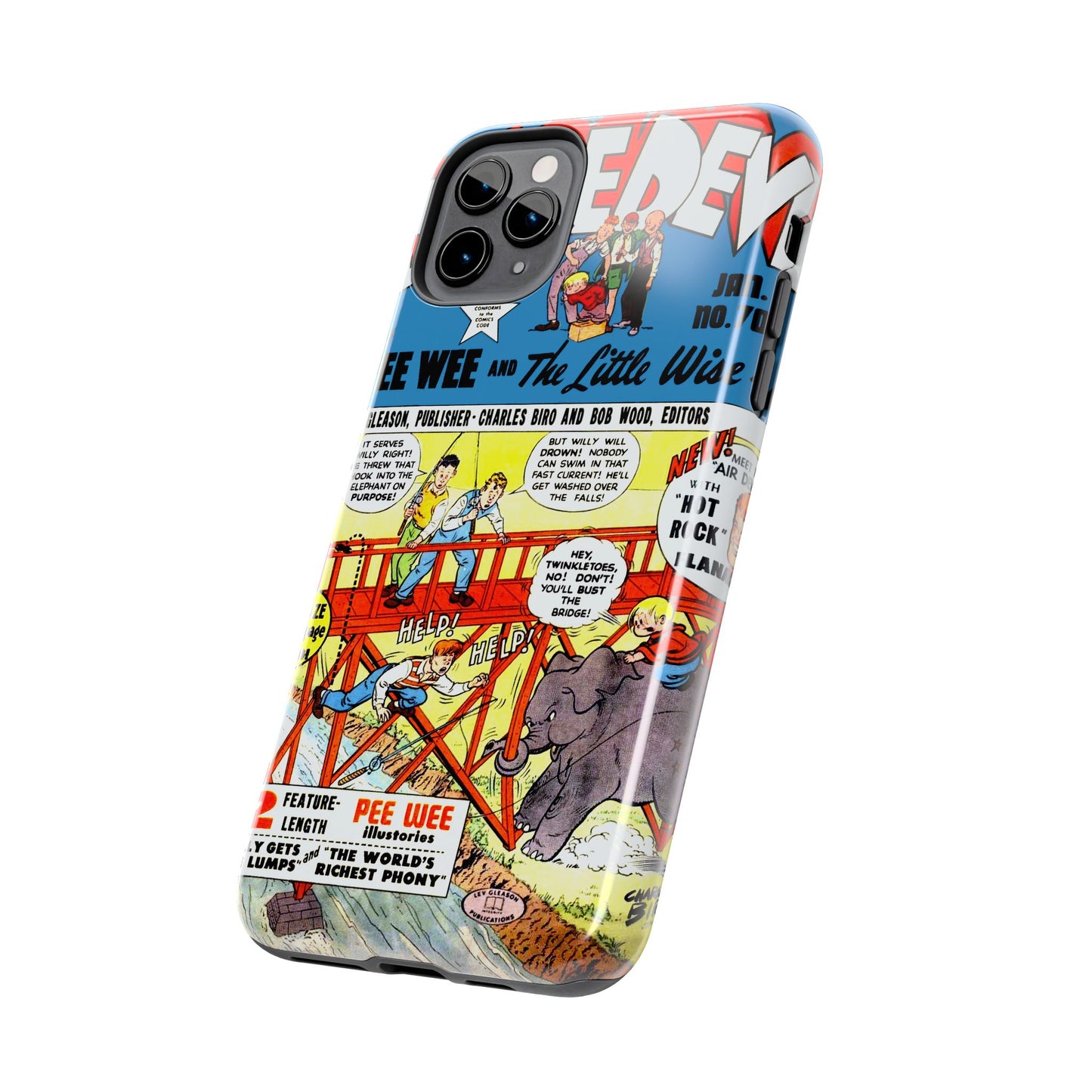 Vintage Comic Book Inspired Phone Case